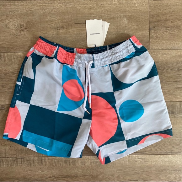 Frescobol Carioca Sport Swim Shorts Coptic Print - Picture 5 of 9